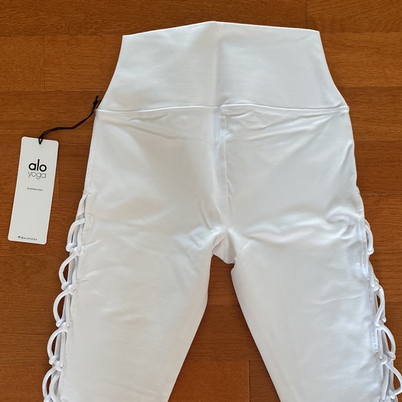 Alo Yoga Interlace Legging - white M - Picture 3 of 6